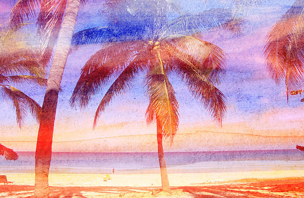 istock watercolor retro palms 504079916
