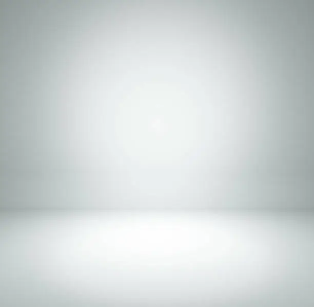 white grey gradient abstract background rendering for display or montage your products