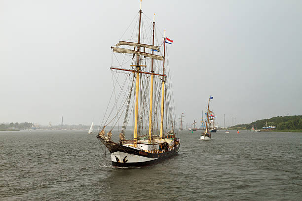 Tall Ship at Hanse Sail 2013 Rostock, Germany - August 11, 2013: hansa rostock photos stock pictures, royalty-free photos & images