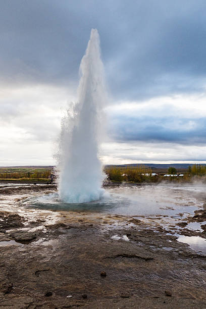 istock Geothermal icelandic geysir 504084702