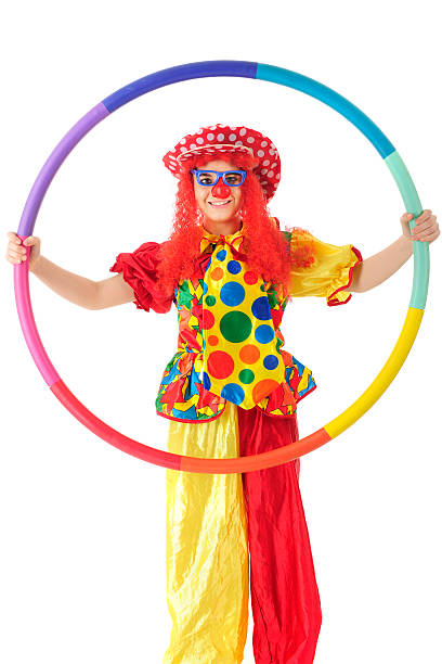 istock Clown through the Hoop 504085726