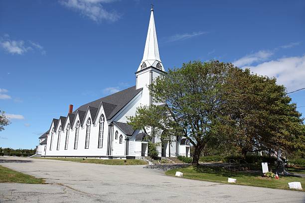 istock West Pubnico Catholic church 504096828