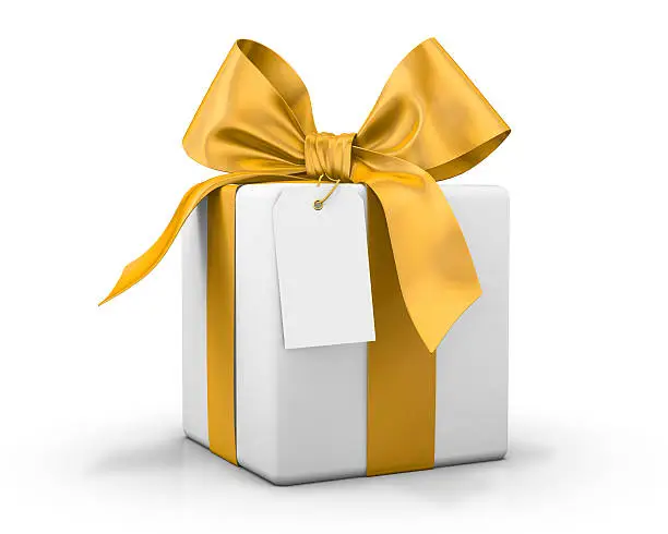 Photo of yellow gift box