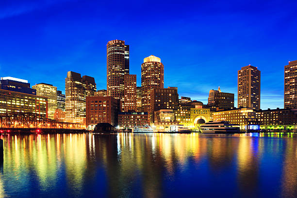 istock Waterfront of Boston, Massachusetts 504098010