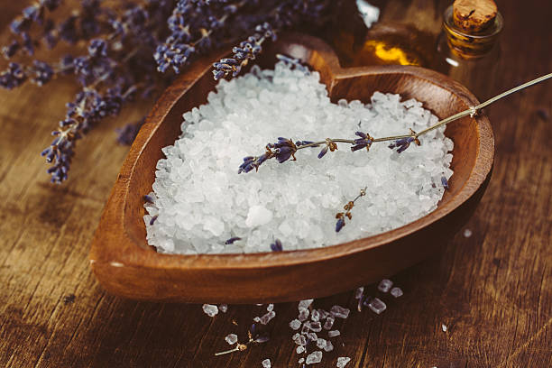 istock Sea Salt, dry lavender Flowers 504100240