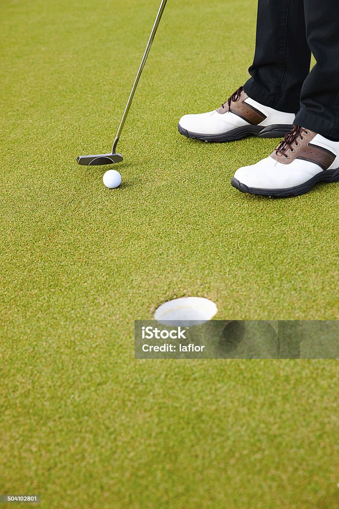 Wystarczy nieco naciśnij - Zbiór zdjęć royalty-free (Golf - Sport)