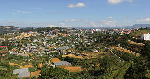 istock Dalat in Central Vietnam aerial view 504102903