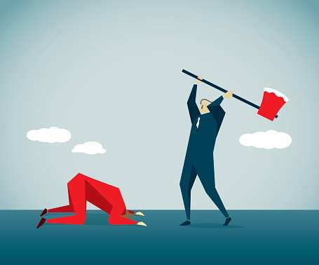Defet Defeat Stock Illustration - Download Image Now - Axe, 2015, Abstract ...