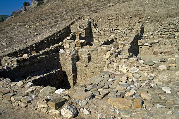 istock Archaeological excavations in the Crimea. 504103959