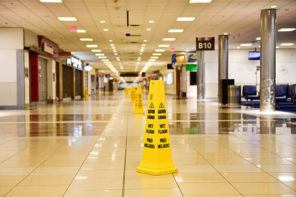 Airport Terminal stock photo