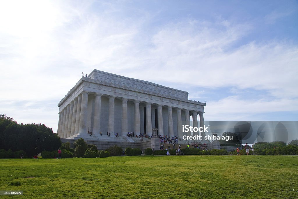 Le Lincoln Memorial, le Washington, D.C. - Photo de Abraham Lincoln libre de droits