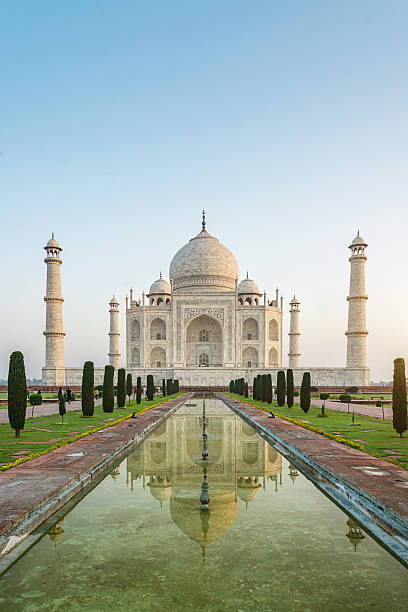 istock Taj Mahal Sunrise Agra India 504108088