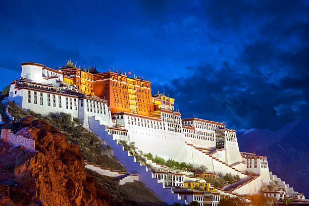istock Potala Palace at dusk 504108418
