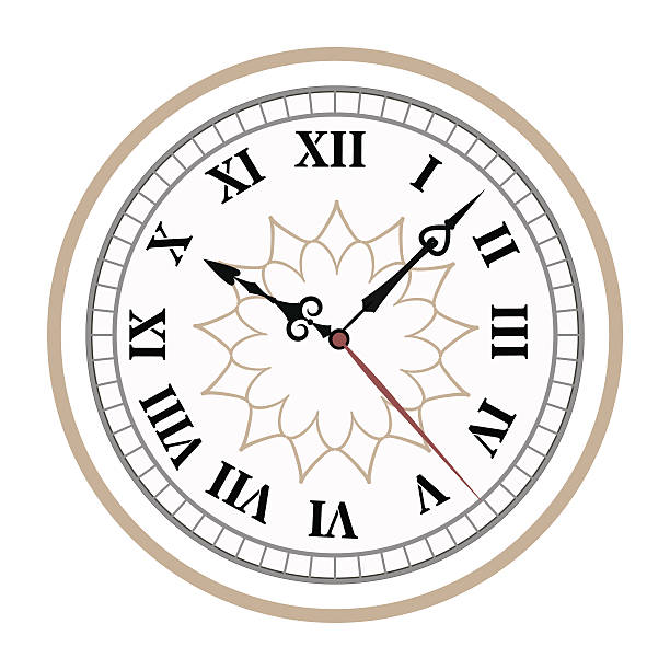 zegar zegarek alarmy ikony ilustracja wektorowa - inspiration ideas human head minute hand stock illustrations