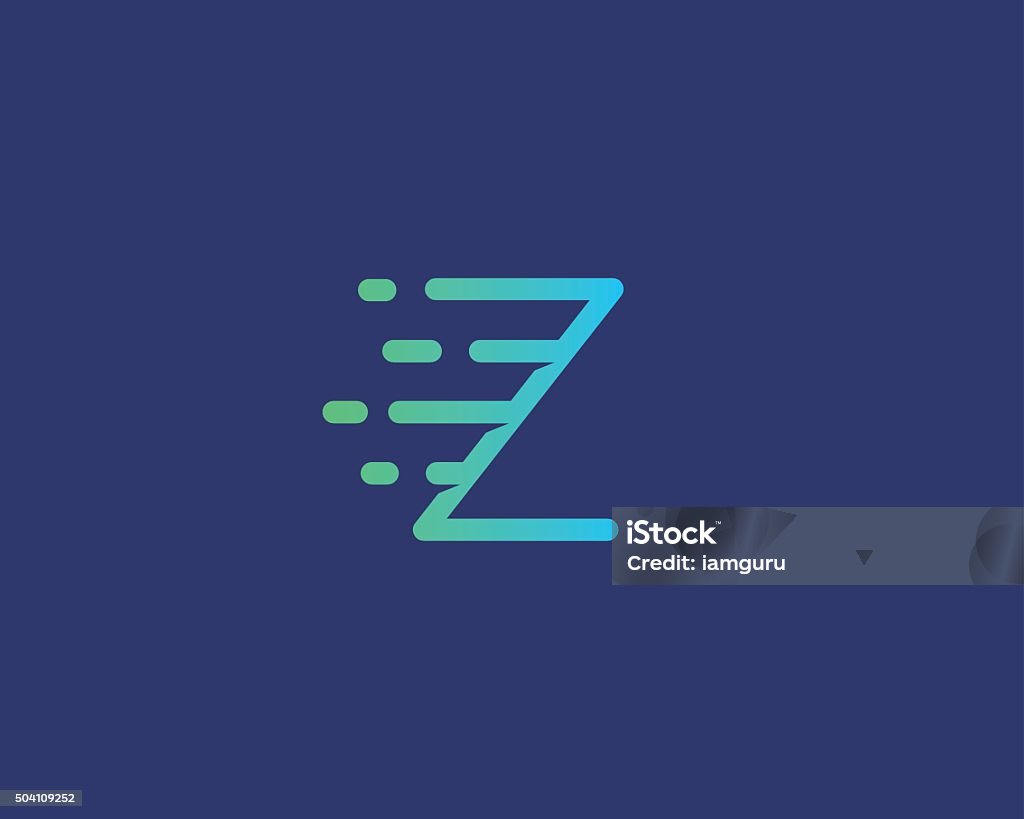 Abstract Z Abstract Letter Z Design Template Dynamic Vector Unusual Line Stock ...