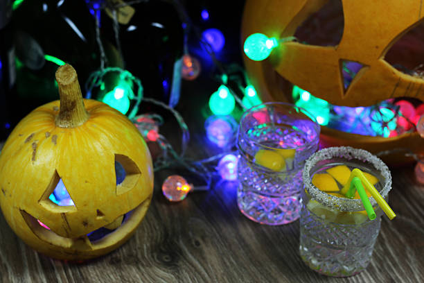 istock glass of ice Halloween 504112660