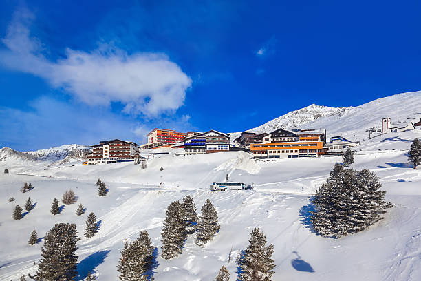 istock Mountain ski resort Hochgurgl Austria 504117936