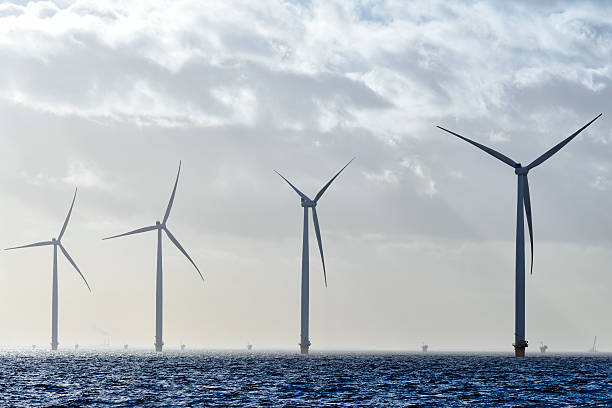 istock Off shore wind turbine park 504119898