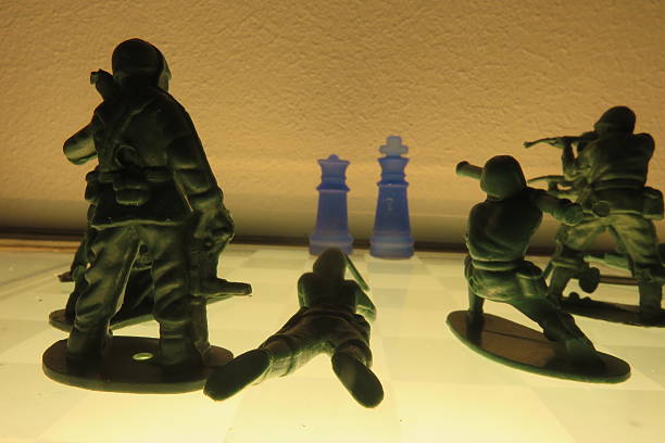 istock game of chess - war Concept 504122210
