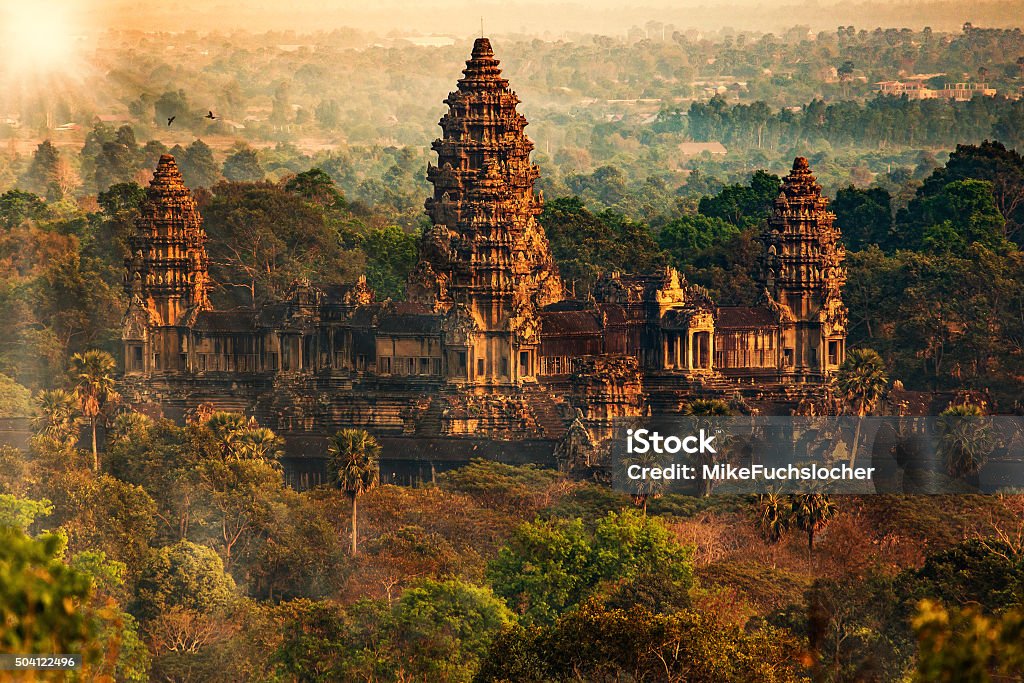 Angkor Wat - Foto de stock de Angkor Wat royalty-free