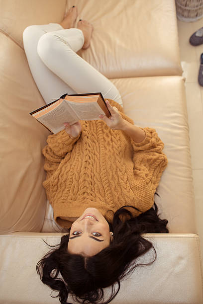 istock Beautiful young woman at home 504124130