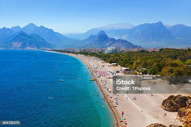 Strand In Antalya Türkei Stockfoto und mehr Bilder von Antalya - Antalya, Strand, Küstenlandschaft