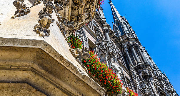 istock Architectural abstract view from Marienplatz, Munich, Germany 504126582