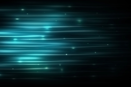 abstract glowing blue background