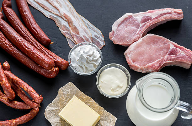 istock Sources of saturated fats 504128352