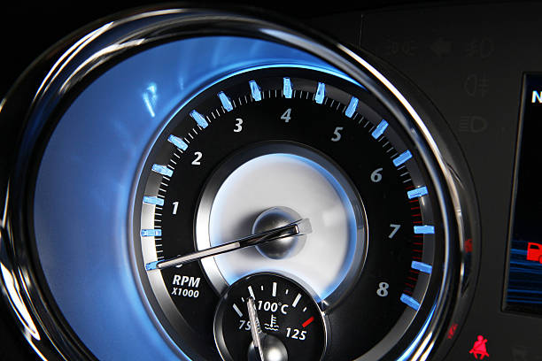 istock revolutions per minute (RPM) gauge 504128691
