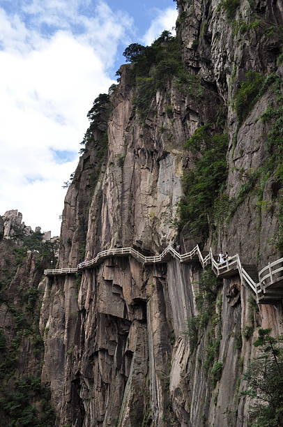 istock Spectacular Staircase Surround the Mountain 504128836