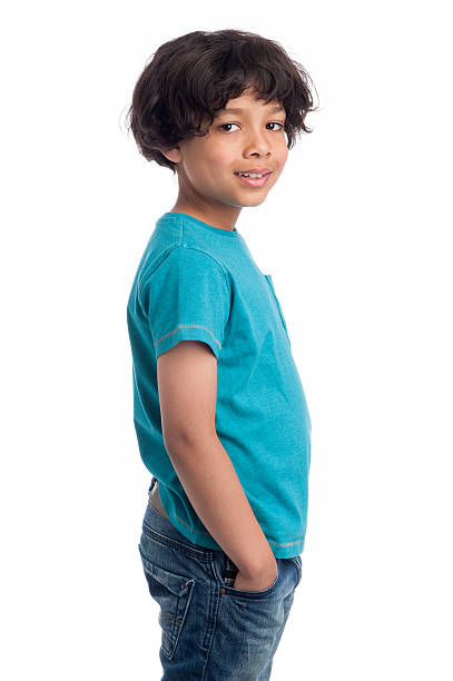 istock Cute Mixed Race Afro Caribbean Boy 504129533