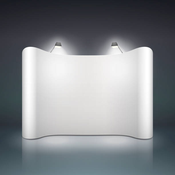 istock blank trade show booth for designers 504130411
