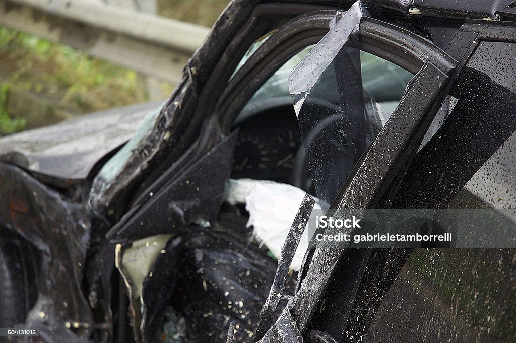 Дорожно-транспортных происшествий - Стоковые фото Автокатастрофа роялти-фри