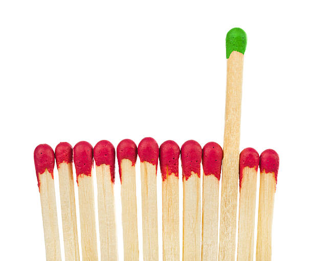istock Matches - leadership or inspiration concept 504131316