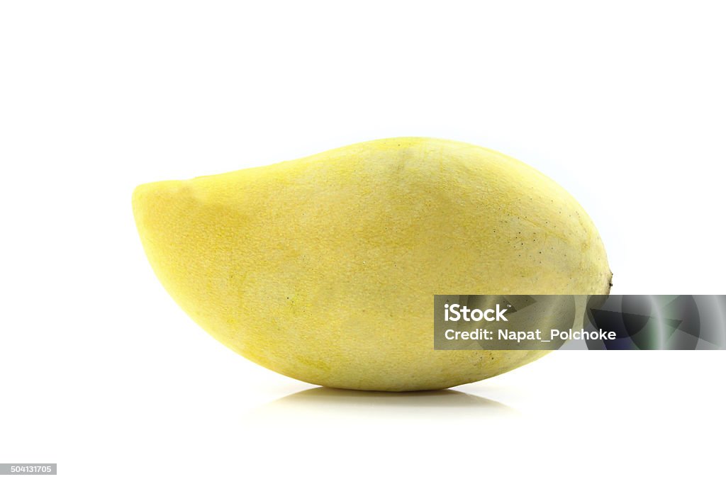 Gelbe mango Isoliert - Lizenzfrei Abnehmen Stock-Foto