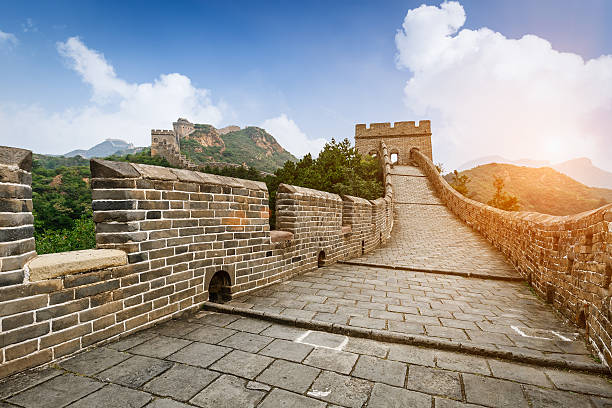 istock The magnificent Great Wall of China at sunset 504132754