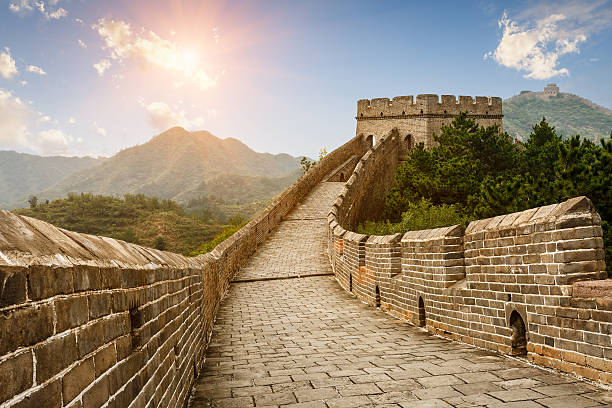 istock The magnificent Great Wall of China at sunset 504133982