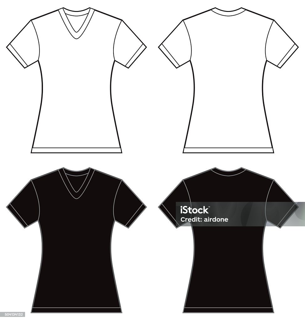 Camiseta Feminina, Download Grátis, Desenho, Vetor