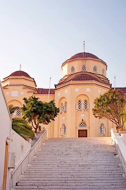 istock Santorini Exo Gonia Church 504134308