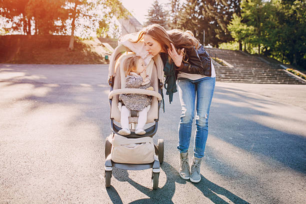 istock Family walk in the park 504134918
