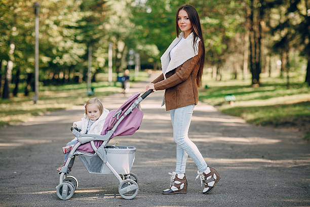 istock Family walk in the park 504135330