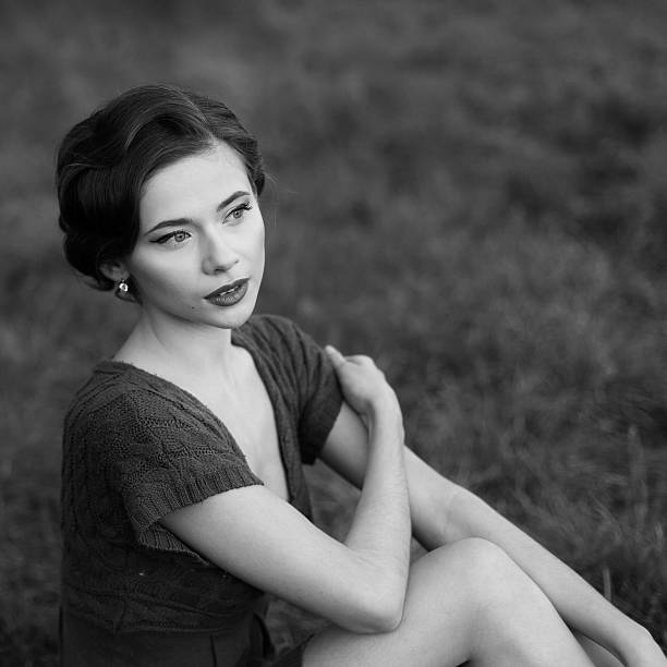istock Portrait in black and white. 504135405