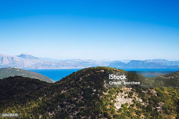 Griechische Landschaft Stockfoto und mehr Bilder von Anhöhe - Anhöhe, Aussicht genießen, Berg