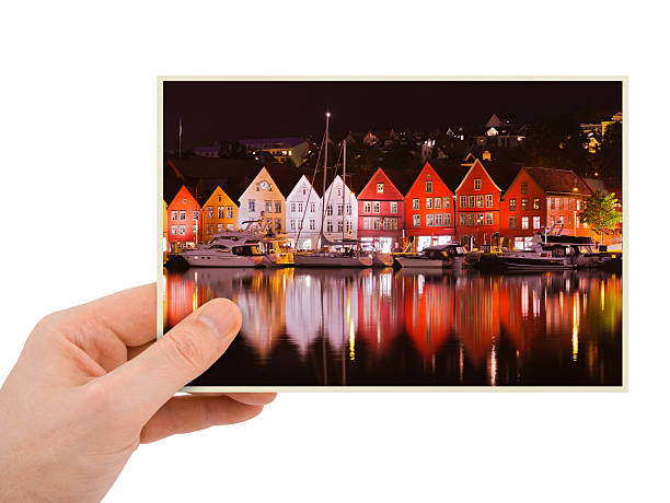 istock Norway travel photography in hand (Bergen) 504179650