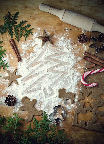 istock Ingredients for Christmas cookies 504181324