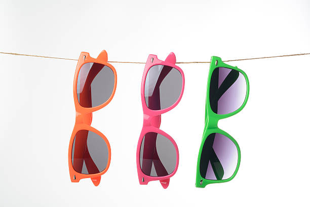 istock Sunglasses hanging from a rope 504182224