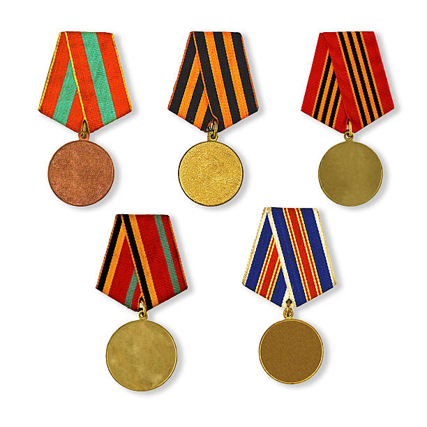 wzory medali - military medals zdjęcia i obrazy z banku zdjęć