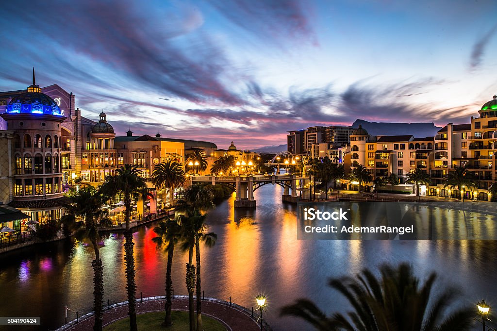 Century City, Cape Town Century City, canal walk mall and island club. Cape Town Stock Photo