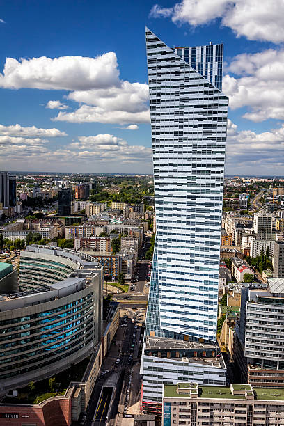 istock Warsaw Aerial View, Poland 504193950